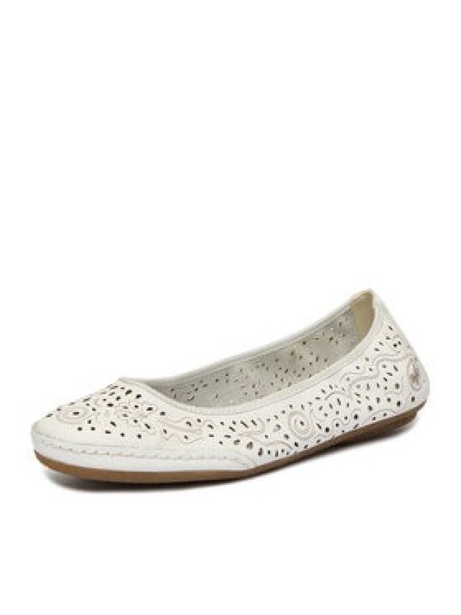 Rieker Baleriny CEO-41460-80 Biały