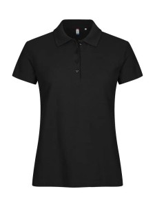 clique Basic Polo Women – damska koszulka polo z bawełny, dopasowany krój