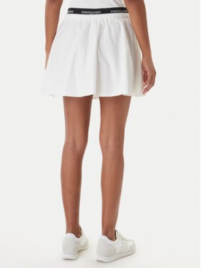 Tommy Jeans Spódnica mini DW0DW22299 Biały Regular Fit