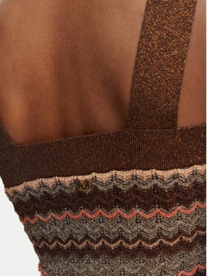 Marciano Guess Top G6GR15 Z0643 Brązowy Regular Fit