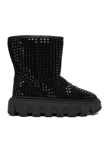 Eva Minge Śniegowce EO-NIKI-LT1748-1 Czarny