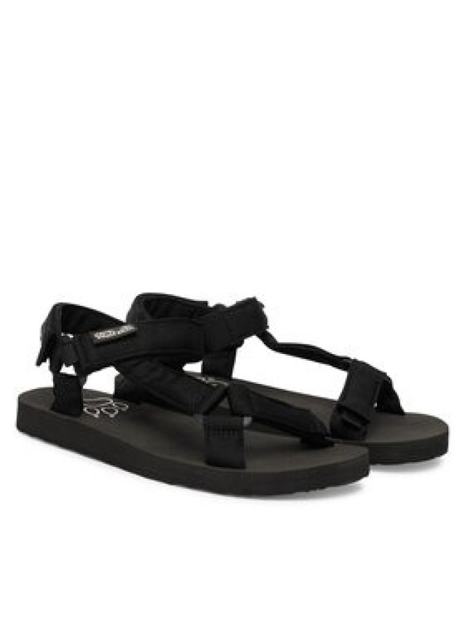 Jack Wolfskin Sandały Taiga A65623 Czarny