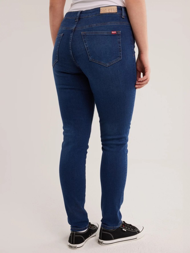 Jeansy damskie skinny niebieskie Adela 358