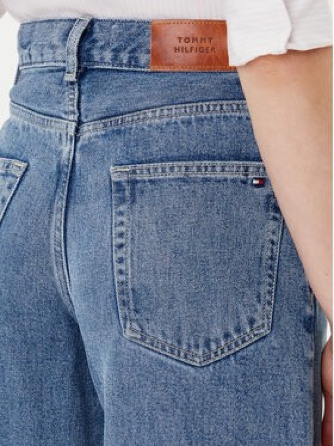Tommy Hilfiger Jeansy WW0WW46484 Niebieski Wide Leg