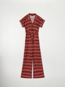 Kombinezon ze wzorem - wielobarwny