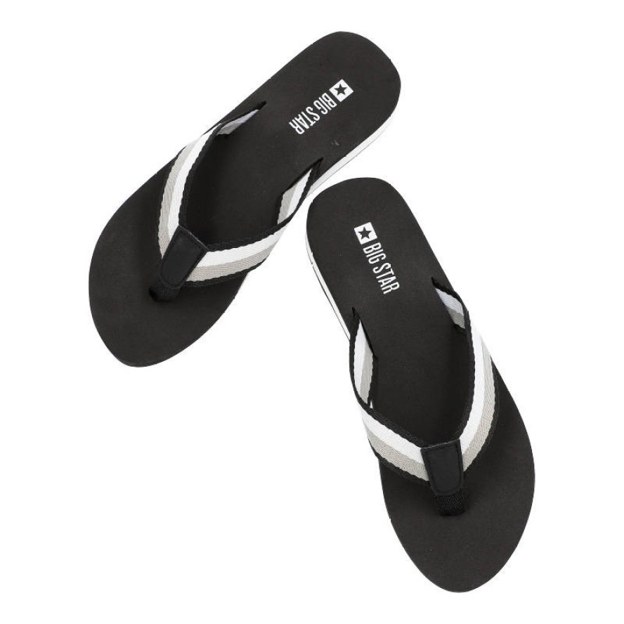 Czarne Japonki Big Star Wygodne Buty Damskie