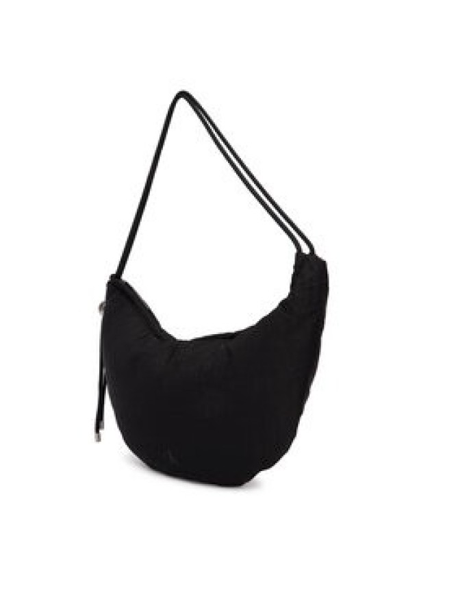 Calvin Klein Torebka Nylon Cord Small Hobo Bag LV04F3382G Czarny