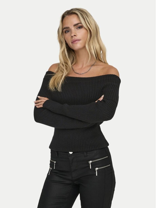 ONLY Sweter Katia 15311830 Czarny Regular Fit