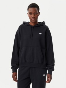 New Balance T-Shirt Essentials WT41502 Czarny Relaxed Fit