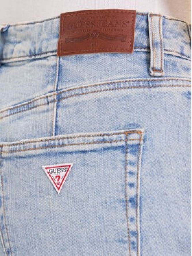 Guess Jeans Jeansy W5BA3O D0027 Niebieski Boyfriend Fit