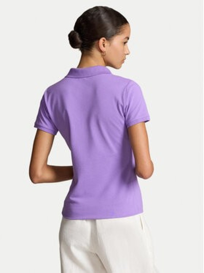 Polo Ralph Lauren Polo 211870245012 Fioletowy Slim Fit