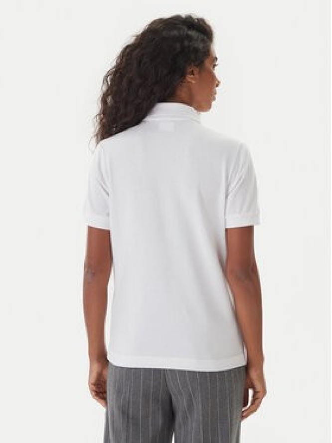 Kappa Polo Logo Sharas Wss 302B3C0 Biały Regular Fit