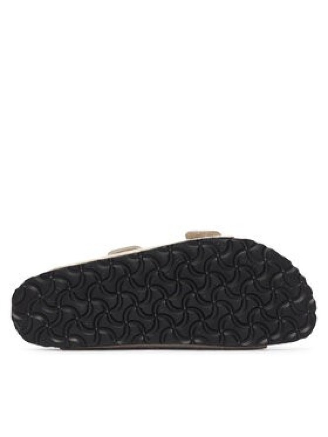 Birkenstock Klapki Arizona Cushion Buckle 1033088 Kremowy