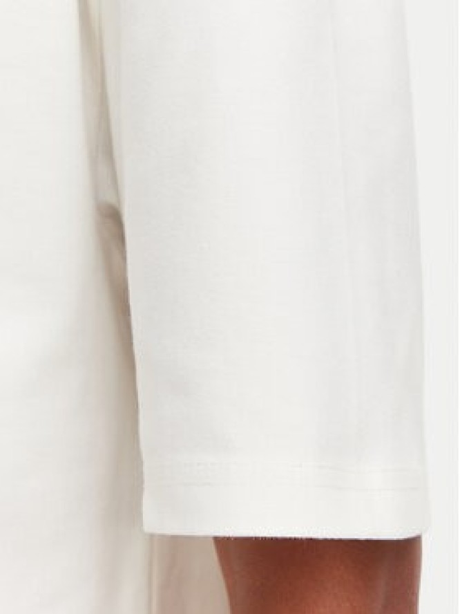 HUGO T-Shirt Signature 50556807 Kremowy Regular Fit