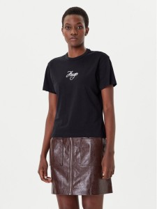 HUGO T-Shirt Destrel_3 50550117 Czarny Regular Fit