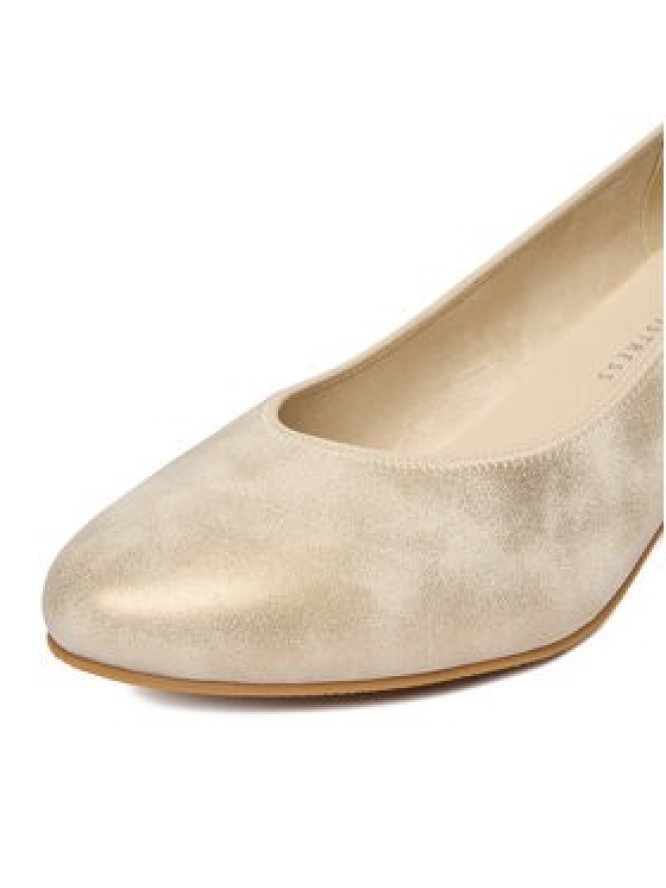 Rieker Czółenka 44650-91 Złoty