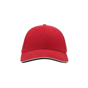 Czapka Pilot Piping Sandwich Premium Brush Cotton 6panelowa