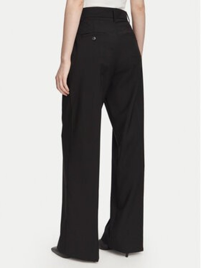 Weekend Max Mara Spodnie materiałowe Visivo 2625136061 Czarny Regular Fit