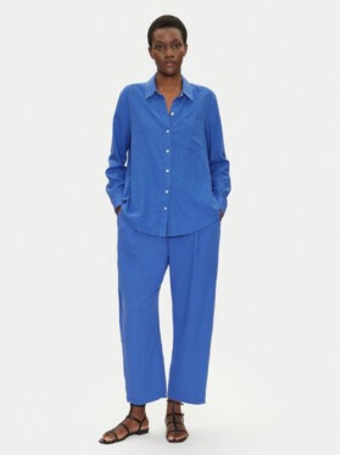 Gap Spodnie materiałowe 713952-05 Niebieski Regular Fit