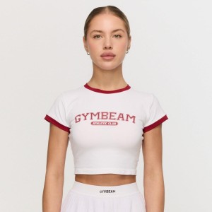 Koszulka damska fitness slim Varsity