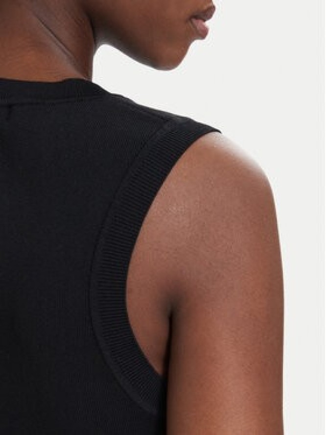 Guess Top W4GZ34 Z3F40 Czarny Slim Fit