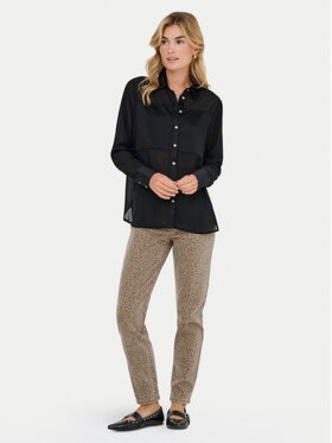 ONLY Koszula Star 15360299 Czarny Regular Fit