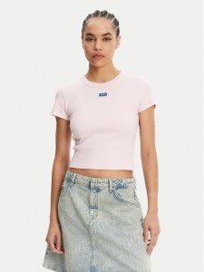 HUGO T-Shirt Baby 50510749 Różowy Slim Fit