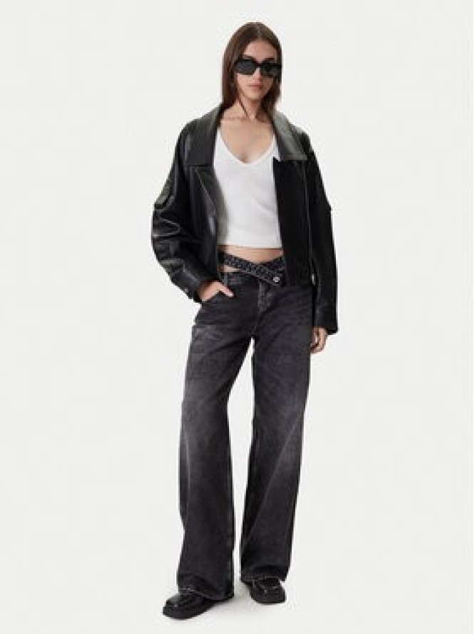 Karl Lagerfeld Jeans Jeansy A4W10047 Szary Relaxed Fit