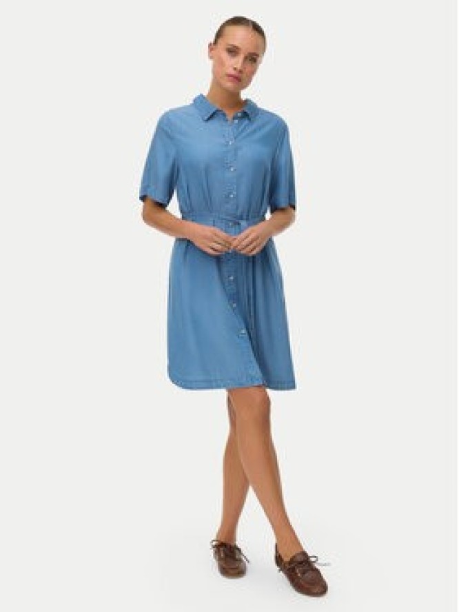 Vero Moda Sukienka jeansowa Bree 10341620 Niebieski Regular Fit