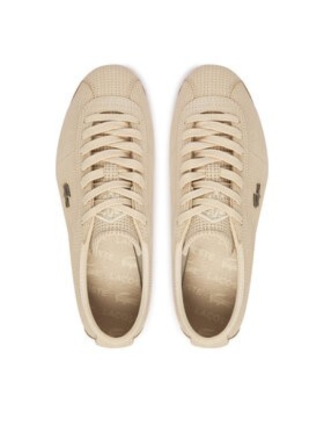 Lacoste Sneakersy Club-Low 51SFA0022 Beżowy