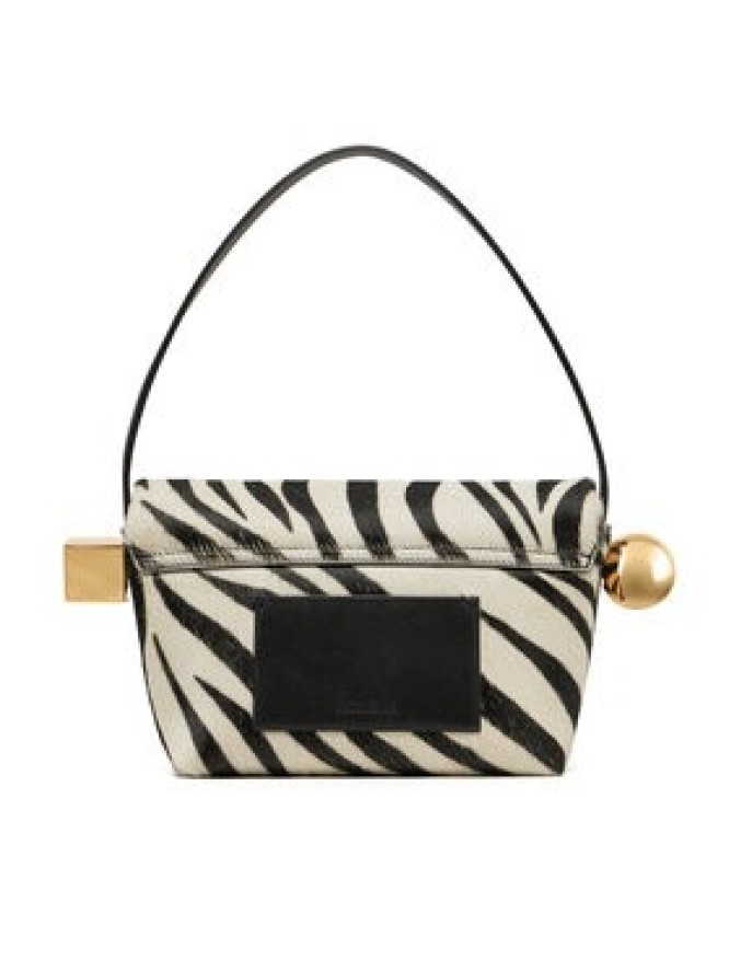 JACQUEMUS Torebka The Rond Carre 24H243BA383-3209 Biały