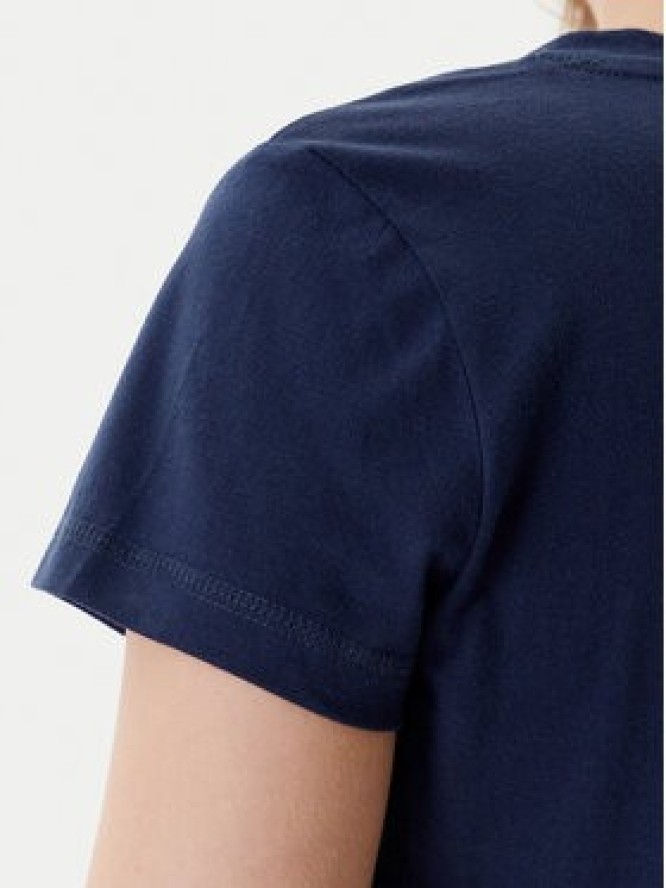 Mustang T-Shirt Beverly 1016517 Granatowy Slim Fit