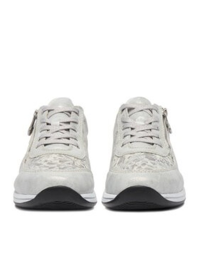 Rieker Sneakersy N1112-80 Srebrny