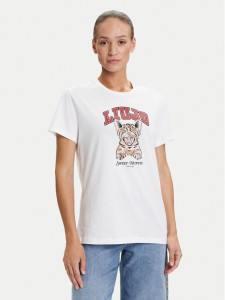 Liu Jo T-Shirt UF5271 JS923 Biały Regular Fit