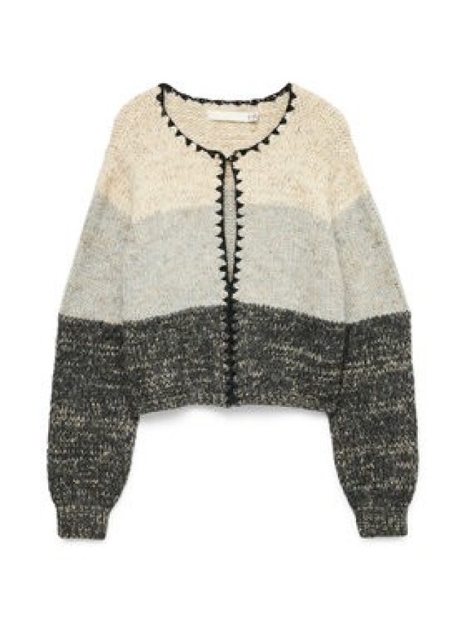 Vero Moda Sweter Jenna 10335750 Beżowy Standard Fit