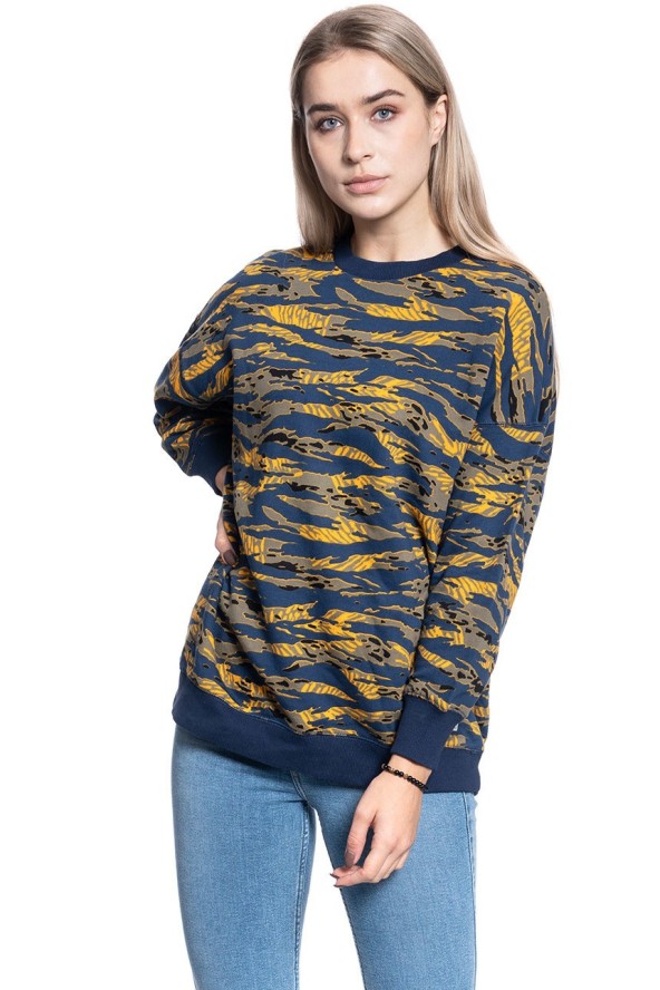 BLUZA DAMSKA LEE ELONGATED SWS WASHED BLUE L53GJSLR 112112300