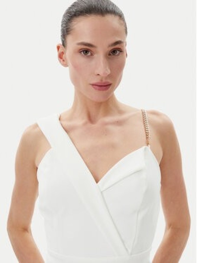 Rinascimento Kombinezon CFC0019922002 Biały Regular Fit