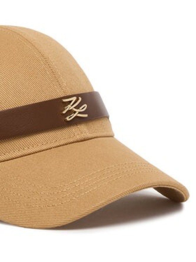 KARL LAGERFELD Czapka z daszkiem B1W33010 Beżowy