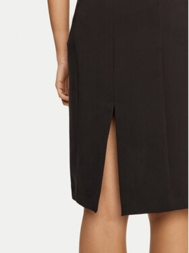 Rinascimento Sukienka koktajlowa CFC0019754002 Czarny Slim Fit