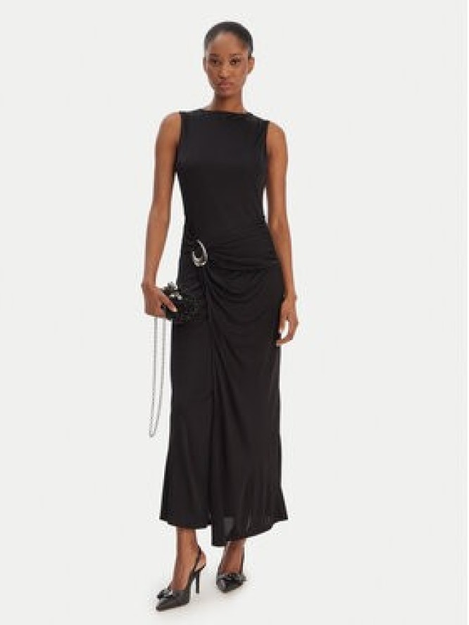 HUGO Sukienka wieczorowa Nastasiel 50554034 Czarny Slim Fit