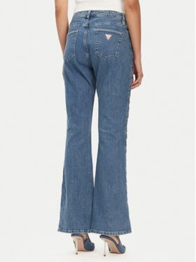 Guess Jeansy W5GA1E D4H7C Niebieski Boot Fit