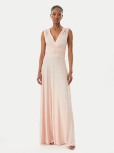 Rinascimento Sukienka wieczorowa CFC0122393003 Różowy Regular Fit