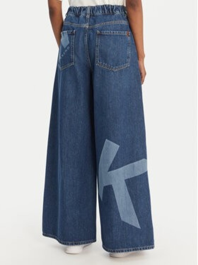 Weekend Max Mara Jeansy Vortice 2615181011 Granatowy Wide Leg