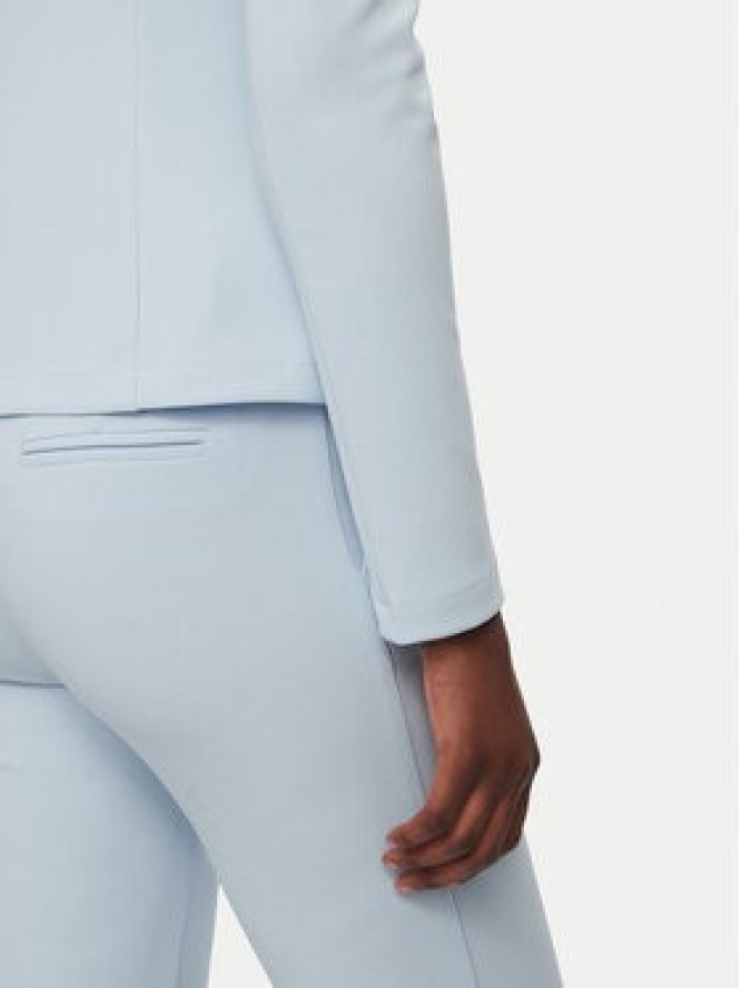 Rinascimento Marynarka CFC0127901003 Błękitny Slim Fit