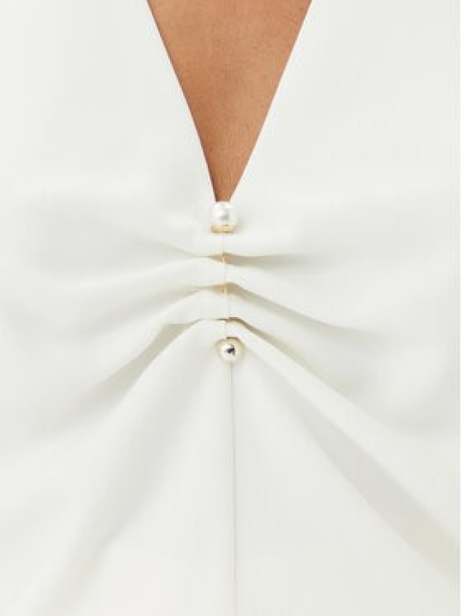 French Connection Bluzka 72YDD 10 Écru Regular Fit