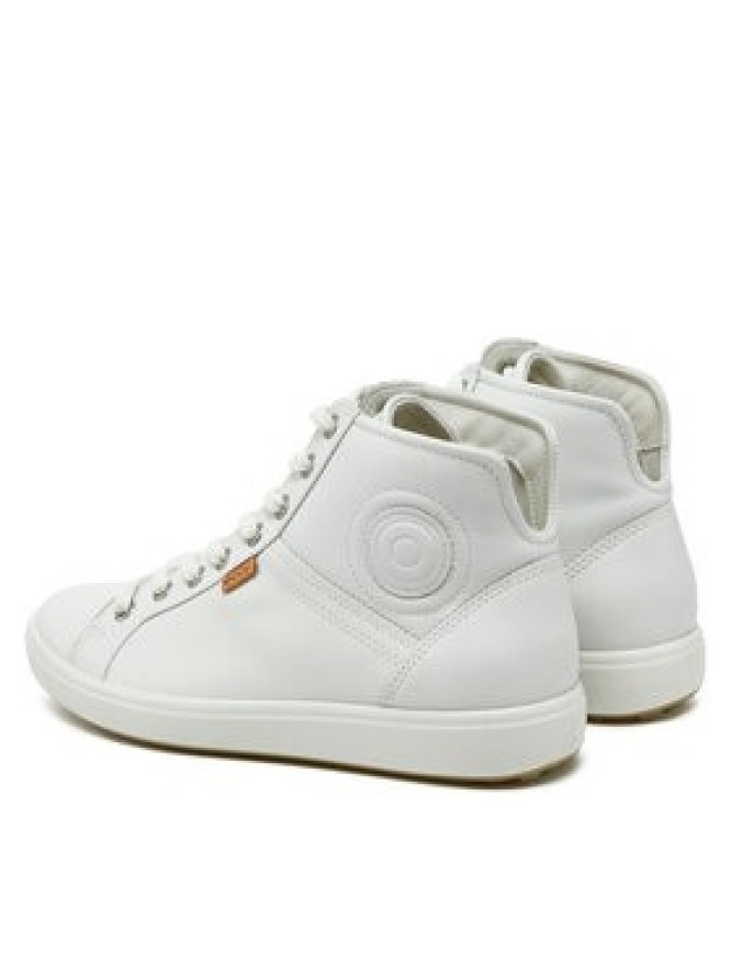 ECCO Sneakersy Soft 7 Ladies 430023 01007 Biały