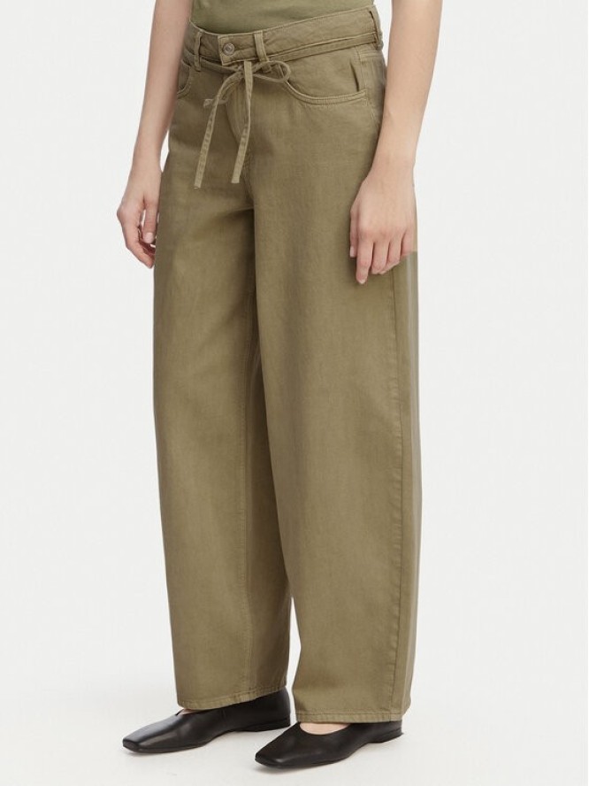 ONLY Jeansy Gianna 15372521 Beżowy Straight Leg