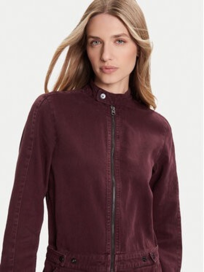 G-Star Raw Sukienka jeansowa Moto D27009-E078 Fioletowy Relaxed Fit