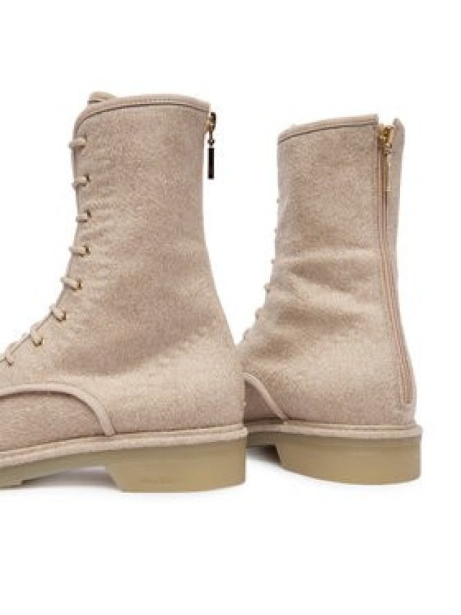 Max Mara Trzewiki Bakerzip 2524796092600 Beżowy