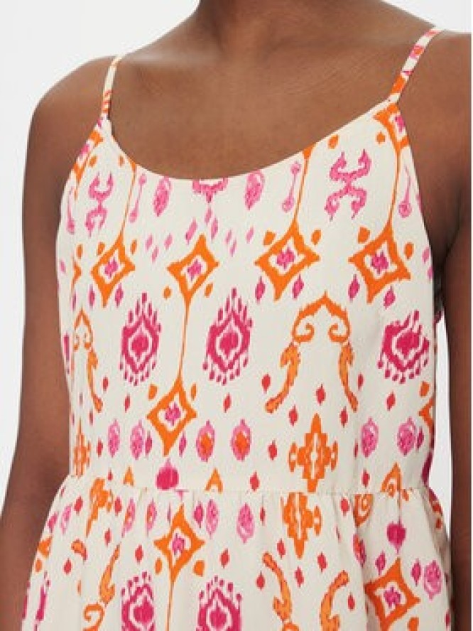 ONLY Sukienka letnia Abiella 15350291 Pomarańczowy Regular Fit